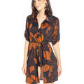 Robe courte Lua Morena Cris�lida Marron