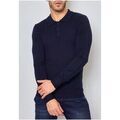 Pull Kebello Pull col polo H, Marine Grenoble