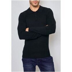Pull Kebello Pull col polo H, Noir
