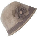 Chapeau Chapeau-Tendance Chapeau cloche fleur AITANA