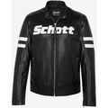 Vestes sur Grenoble : Veste Schott LCMOTORVINT BLACK