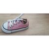 Baskets basses enfant Converse Baskets b&eacute;b&eacute; fille Rose