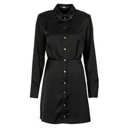 Robe courte Karl Lagerfeld karl charm satin shirt dress