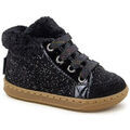 Chaussures enfants sur Grenoble : Bottines enfant Shoo Pom - Bottines BOUBA ZIP HAIR Bright Black