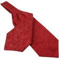 Echarpe Clj Charles Le Jeune Foulard Ascot L&eacute;onard Rouge