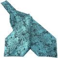 Echarpe Clj Charles Le Jeune Foulard Ascot L&eacute;onard Bleu