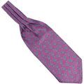 Echarpe Clj Charles Le Jeune Foulard Ascot L&eacute;onard Violet