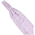 Echarpe Clj Charles Le Jeune Foulard Ascot L&eacute;onard Violet