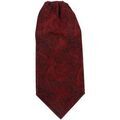 Echarpe Clj Charles Le Jeune Foulard Ascot L&eacute;onard Rouge