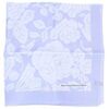 Echarpe Brochier Soieries 1890 Carr&eacute; 90 Dufy Roses et Printemps Bleu