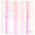 Echarpe Brochier Soieries 1890 Carr&eacute; 90 Petite Friture Abstraction n�1 Rose