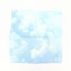Echarpe Brochier Soieries 1890 Carr&eacute; 90 Petite Friture Abstraction n�2 Bleu