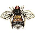 Broches Clj Charles Le Jeune Broche Abeille Jaune Grenoble