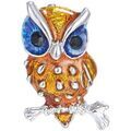 Broches Clj Charles Le Jeune Broche Hiboux Orange Grenoble