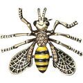 Broches Clj Charles Le Jeune Broche Abeille Jaune