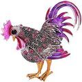 Broches Clj Charles Le Jeune Broche Coq Violet Grenoble