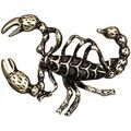 Broches Clj Charles Le Jeune Broche scorpion Noir Grenoble