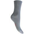 Chaussettes sur Grenoble : Chaussettes Labonal Socquette Unie Jersey Bambou Roulott&eacute;e Gris