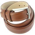 Ceinture Robert Charles Ceinture classiques vitello surpiqu&eacute; Marron