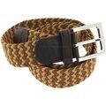 Ceintures sur Grenoble : Ceinture Tyler & Tyler Ceinture tress&eacute;e souple Marron