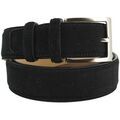 Ceintures sur Grenoble : Ceinture Robert Charles Ceinture en daim surpiqu&eacute;e Noir