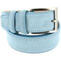 Ceintures sur Grenoble : Ceinture Robert Charles Ceinture en daim surpiqu&eacute;e Bleu
