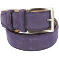 Ceintures sur Grenoble : Ceinture Robert Charles Ceinture en daim surpiqu&eacute;e Violet