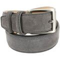 Ceintures sur Grenoble : Ceinture Robert Charles Ceinture en daim surpiqu&eacute;e Gris