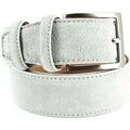 Ceintures sur Grenoble : Ceinture Robert Charles Ceinture en daim surpiqu&eacute;e Gris