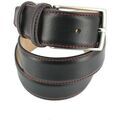 Ceinture Robert Charles Ceinture classiques vitello surpiqu&eacute; Noir Grenoble