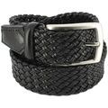 Ceintures sur Grenoble : Ceinture Robert Charles Ceinture tress&eacute;e souple Noir