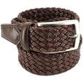Ceinture Robert Charles Ceinture tress&eacute;e souple Marron