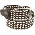 Ceinture Robert Charles Ceinture tress&eacute;e souple Blanc Grenoble