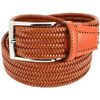Ceinture Tony & Paul Ceinture tress&eacute;e Tressia Marron