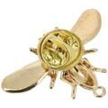 Broches Tony & Paul Boutonni&egrave;re Abeille Jaune