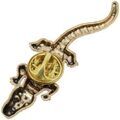Broches Tony & Paul Boutonni&egrave;re Croco Jaune Grenoble