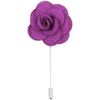 Broches Cravate Avenue Signature Boutonni&egrave;re Epingle Fleur Violet