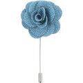 Broches Cravate Avenue Signature Boutonni&egrave;re Epingle Fleur Bleu Grenoble
