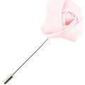 Broches Cravate Avenue Signature Boutonni&egrave;re rose satin Rose Grenoble