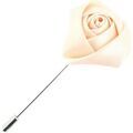 Broches Cravate Avenue Signature Boutonni&egrave;re rose satin Rose Grenoble