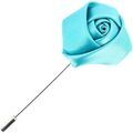 Broches Cravate Avenue Signature Boutonni&egrave;re rose satin Vert Grenoble