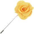 Broches Cravate Avenue Signature Boutonni&egrave;re rose sauvage Orange