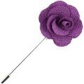 Broches Cravate Avenue Signature Boutonni&egrave;re rose sauvage Violet Grenoble