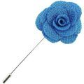Broches Cravate Avenue Signature Boutonni&egrave;re rose sauvage Bleu Grenoble