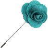 Broches Cravate Avenue Signature Boutonni&egrave;re rose sauvage Vert