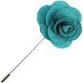 Broches Cravate Avenue Signature Boutonni&egrave;re rose sauvage Vert