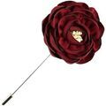 Broches Cravate Avenue Signature Boutonni&egrave;re Pivoines Rouge Grenoble