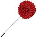 Broches Cravate Avenue Signature Boutonni&egrave;re Dahlia Rouge Grenoble