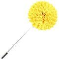 Broches Cravate Avenue Signature Boutonni&egrave;re Dahlia Jaune Grenoble