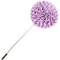 Broches Cravate Avenue Signature Boutonni&egrave;re Dahlia Violet Grenoble